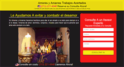 Desktop Screenshot of amoresyamarres.com